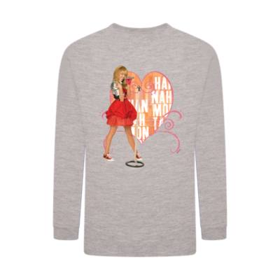 Hannah Montana Heart Sweatshirt For Adults