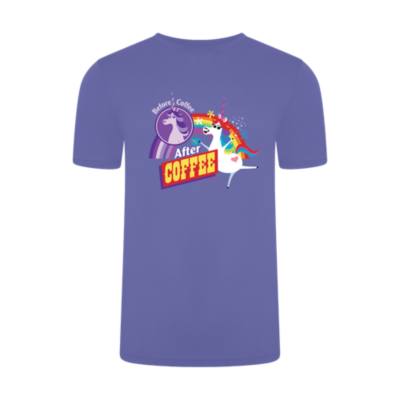 Rainbow Unicorn T-Shirt For Adults, Inside Out