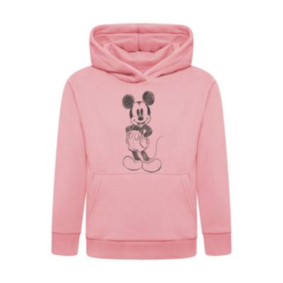 Mickey Mouse Sketch Customisable Hooded Sweatshirt For Kids
