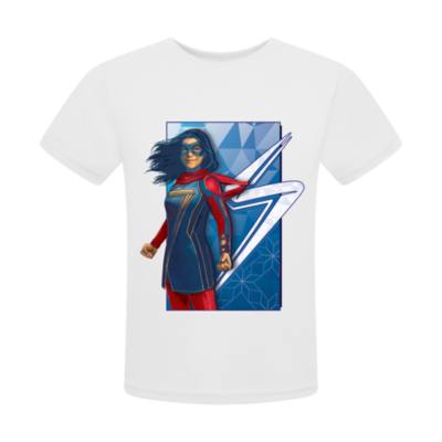 Ms. Marvel Classic Customisable T-Shirt For Kids