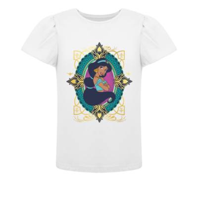 Princess Jasmine 30th Anniversary Customisable Puff Sleeve T-Shirt For Kids