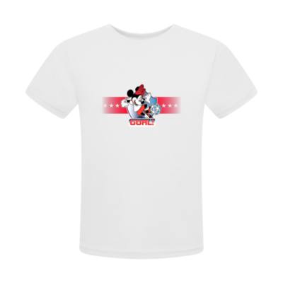 Minnie Mouse Football Customisable T-Shirt For Kids