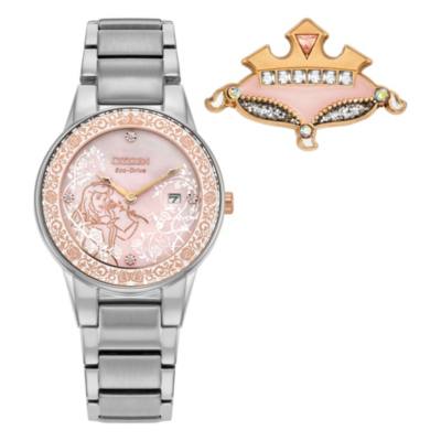 Citizen Disney Aurora Enchanted Inspired Watch Box Set, Sleeping Beauty