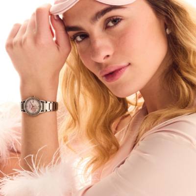 Citizen Disney Aurora Enchanted Inspired Watch Box Set, Sleeping Beauty