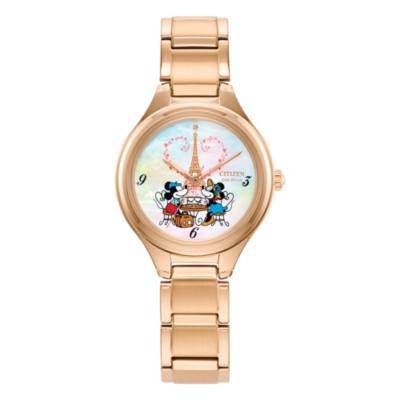 Citizen Mickey and Minnie Mouse Take Paris Watch