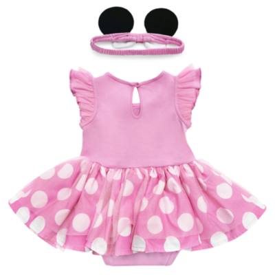 Minnie Mouse Pink Baby Costume Bodysuit