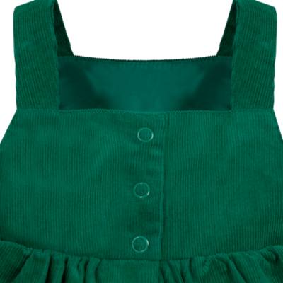 Santa Minnie Mouse Baby Holiday Top, Dress and Tights Set