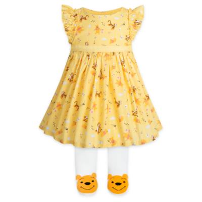Winnie the Pooh and Friends Baby Dress and Tights Set