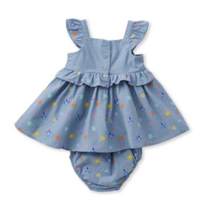 Stitch Baby Dress and Bloomers