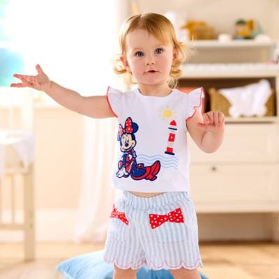 Minnie Mouse Baby Shorts and T-Shirt Set