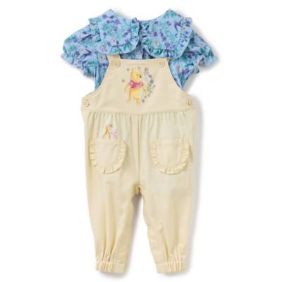 Winnie the Pooh Baby Dungaree and Bodysuit