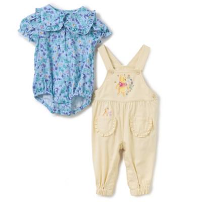 Winnie the Pooh Baby Dungaree and Bodysuit