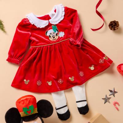 Completino baby Minnie Collezione Natale