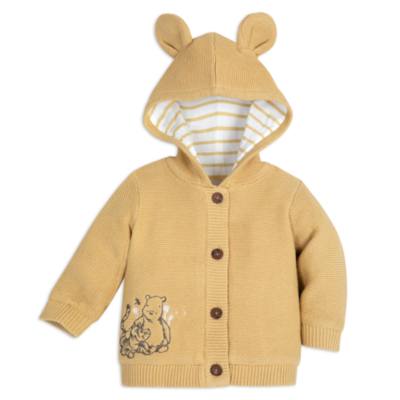 Cardigan &agrave; capuche Winnie l'Ourson pour b&eacute;b&eacute;