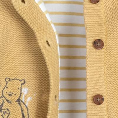 Cardigan &agrave; capuche Winnie l'Ourson pour b&eacute;b&eacute;