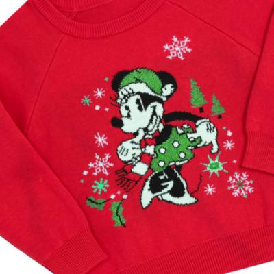 Jersey navide&ntilde;o Minnie Mouse para beb&eacute;
