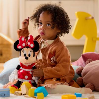 Minnie Mouse Cardigan Baby Sweater