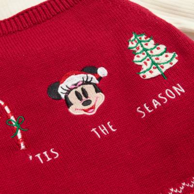 Mickey Mouse Baby Festive Knit Dress Set