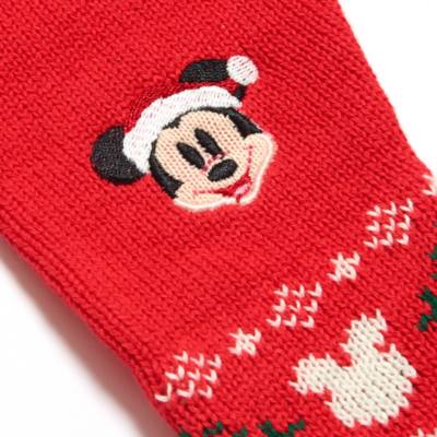 Mickey and Minnie Mouse Baby Festive Knit Top and Bottoms