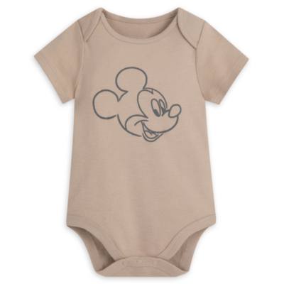 Mickey Mouse Short Sleeve Baby Bodysuit Set