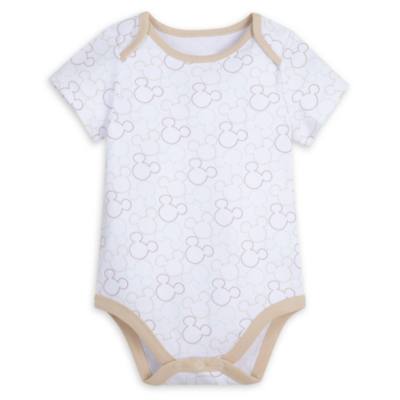 Mickey Mouse Short Sleeve Baby Bodysuit Set