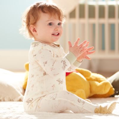 Winnie the Pooh Baby Long Sleeve All-in-One