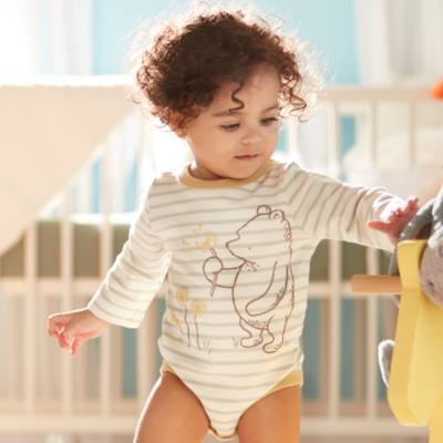 Winnie the Pooh Baby Bodysuit Set