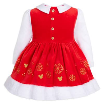 Mickey Mouse Mrs. Claus Baby Outfit