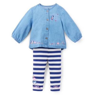 Minnie Mouse Nautical Top and Leggings Set for Baby
