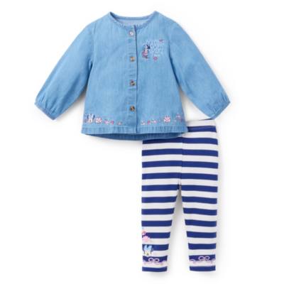 Minnie Mouse Nautical Top and Leggings Set for Baby