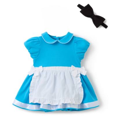 Alice Costume Bodysuit for Baby, Alice in Wonderland