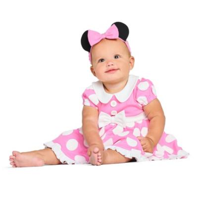 Minnie Mouse Pink Baby Costume Bodysuit