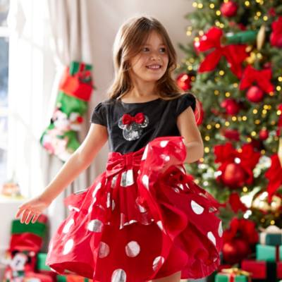 Minnie Mouse Party Dress For Kids