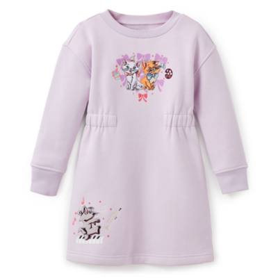 Robe sweatshirt Les Aristochats pour enfants