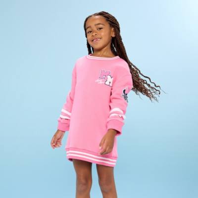Minnie Mouse Sweatshirt Dress For Kids