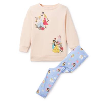 Set infantil sudadera y leggings princesas Disney