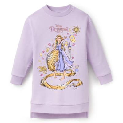 Robe sweatshirt Raiponce pour enfants