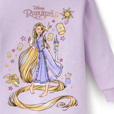 Rapunzel - Neu verf&ouml;hnt - Sweatshirt-Kleid f&uuml;r Kinder