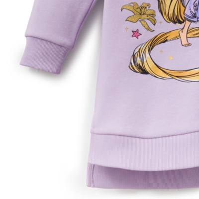 Robe sweatshirt Raiponce pour enfants
