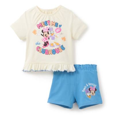 Set infantil camiseta y pantal&oacute;n corto Minnie Mouse