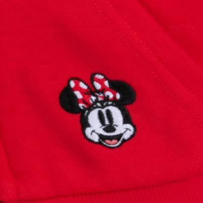 Minnie Mouse Zip Front Hooded Sweatshirt For Kids