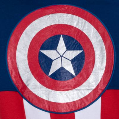 escudo sudadera del capitan america
