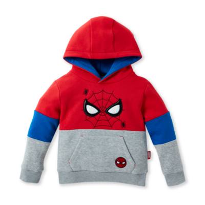 Spider-Man Colour Block Hooded Sweatshirt For Kids