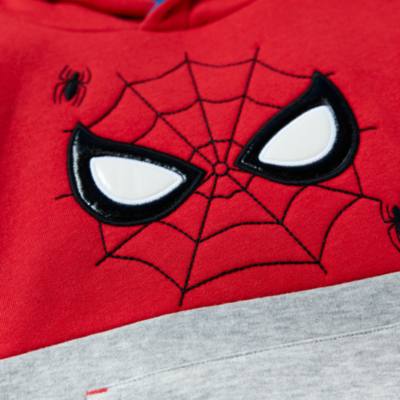 Spider-Man Colour Block Hooded Sweatshirt For Kids