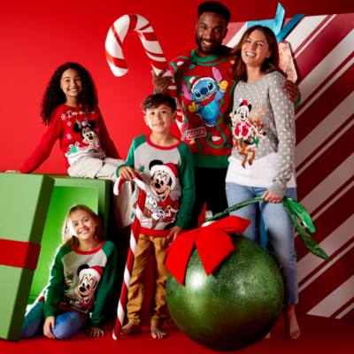 Minnie Maus - Weihnachtspullover f&uuml;r Kinder