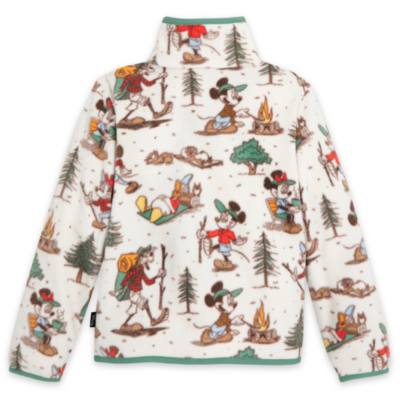 Columbia Mickey Mouse Fleece Pullover Jacket For Kids