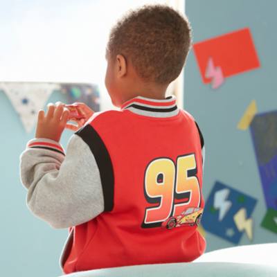 Lightning McQueen Varsity Jacket For Kids, Disney Pixar Cars