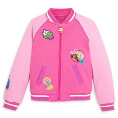 Giubbotto bimbi stile college Principesse Disney