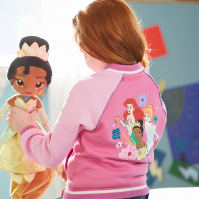 Blouson pour enfants style universitaire Princesses Disney