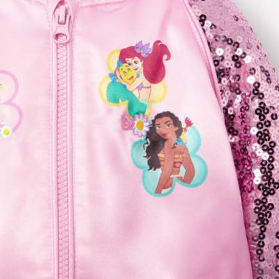Blouson Princesses Disney style universitaire pour enfants